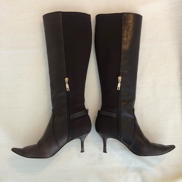 ‼️SOLD‼️ Ivanka Trump Izze Tall Dress Boot - Brown, 7.5 - Picture 2 of 16